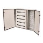 Gabinete estanco con pasillo